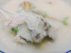 鲍鱼瑶柱金针咸蛋瘦肉粥-鲍馬爷·鲍粥(洛浦店)