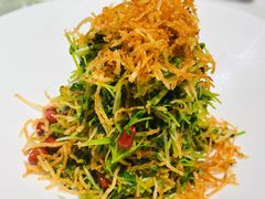 巧拌豆苗-四季民福烤鸭店(王府井灯市口店)
