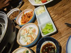 -明洞阿姨·韩式酱蟹烤肉·创意料理(三元桥店)