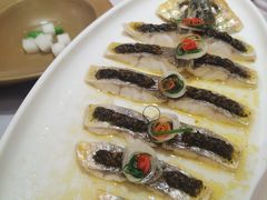雪菜蒸黄花鱼-喜鼎海胆水饺(平安金融中心店)