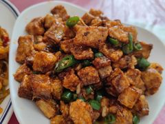 乐乐尖椒茄子丁-乐乐餐厅(湘子庙街店)