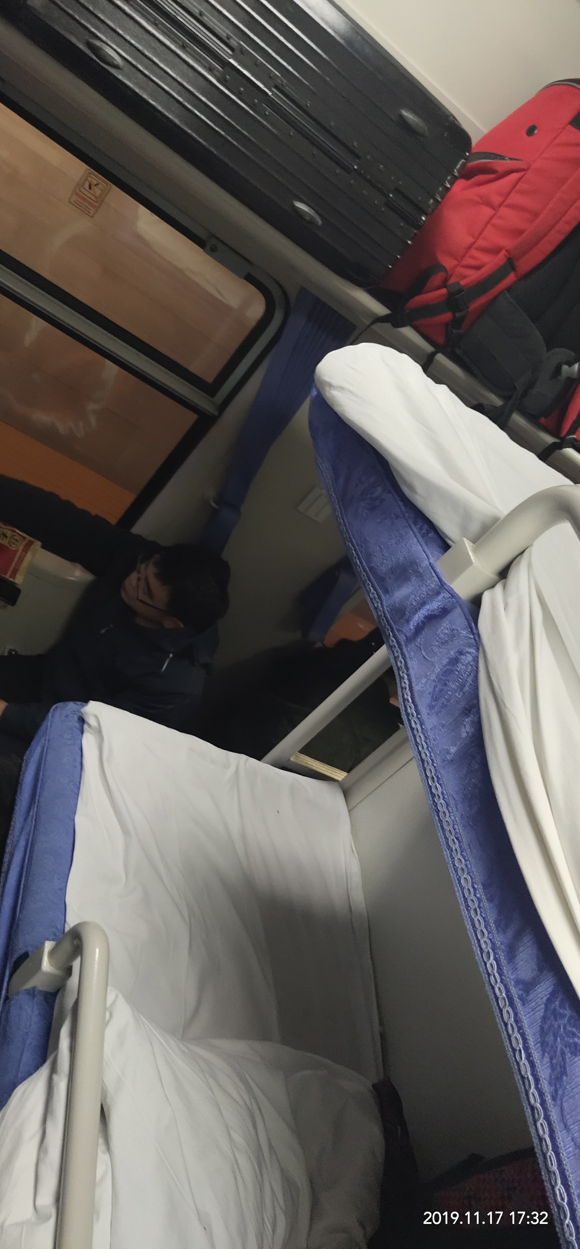 中国绿皮火车, k600,火车上很干净没