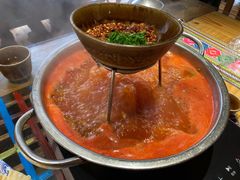 酸汤牛肉锅-侯家庄阿才有品私房菜馆