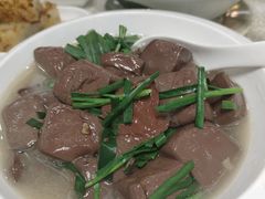 上汤韭菜浸猪红-金城大酒店-中餐厅(汾江中路店)