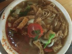 皮肚肉丝西红柿三鲜面-祁家面馆(大香炉店)
