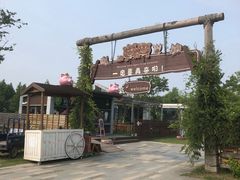 -田园东方蜜桃村的田野营地