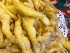 炸银鱼-闯关东东北农家菜(崂山石老人店)