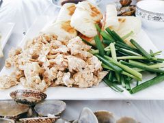 虾酱卷子-渔民船说·北塘海鲜·天津菜·海肠捞饭(北塘古镇店)