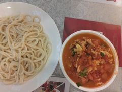 西红柿鸡蛋拌面-汗腾格里·风味餐厅(新疆驻京办店)