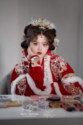 -桃子造型婚纱礼服(凤起广场店)