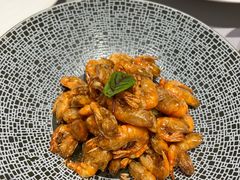 油爆小河虾-屋里厢上海菜馆