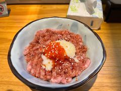 双层金枪鱼腩泥温泉蛋盖饭-沼津港渔市(宏伊国际广场店)