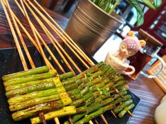 烤蒜苗-红料理|串串有瘾·烧烤(吴中路店)