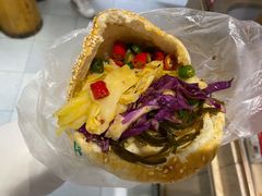 菜夹饼-三兄弟高炉烧饼