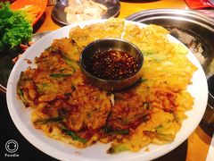 老炉家特制海鲜饼-老炉家木炭烤肉(长江国际店)