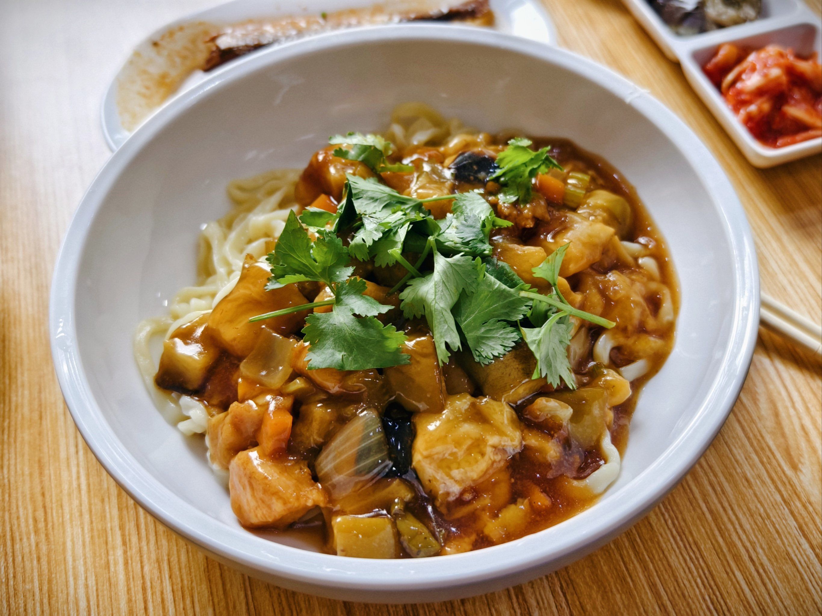 外出办事,在附近搜到了这家店,还就是特别想吃一碗茄丁面,就直接来了