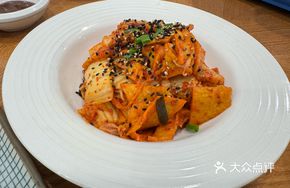 Kimchi Stir-fried Fish Cake