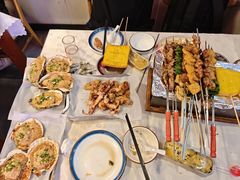 -海盗船. 龙虾烧烤. 酒馆