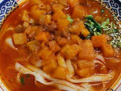 肉丁茄子面-晋麦香刀削面(光彩路店)