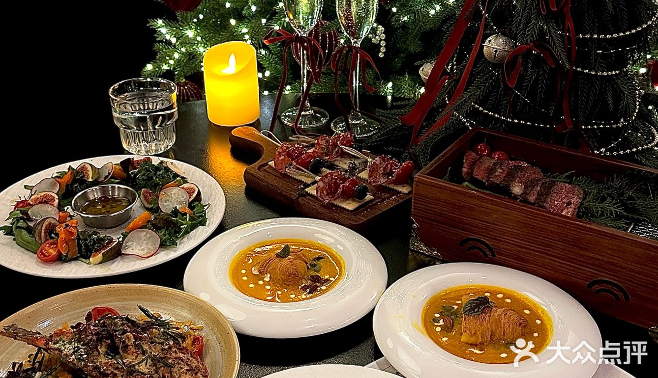 顺德！适合二人餐的圣诞氛围感已拉满…！🎄