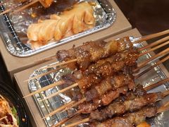 小味羊肉串-喝丢一只鞋辣炒海鲜小烧烤(三八广场店)