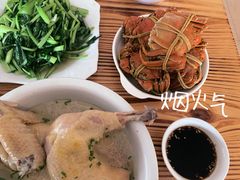 农家草鸡汤-君豪蟹都·湖景·农家乐(蟹舫苑店)