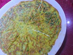 生煎野菜饼-易老妈蹄花.特色川菜(人民公园总店)