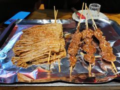 -路边摊小炉子烧烤