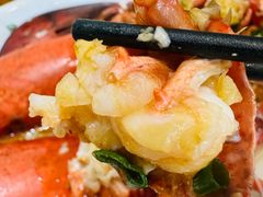 蒜蓉粉丝大龙虾-金海湾海鲜排档(朱家尖店)
