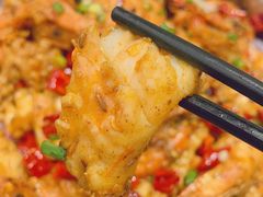 干锅鱿鱼虾-李老哈·东北菜(宋园路店)