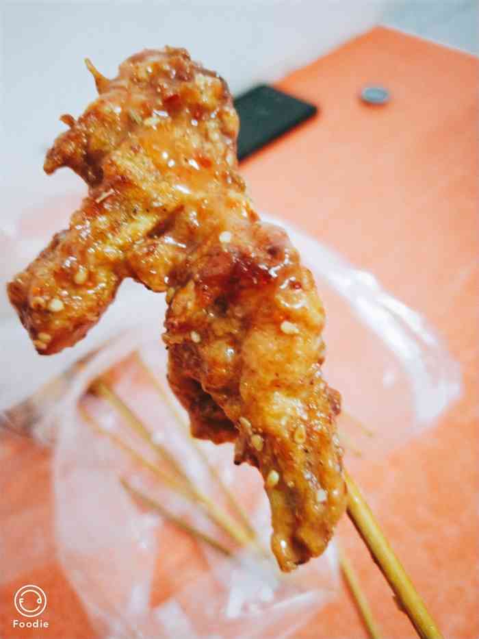 五福园炸鸡架-"味道超级棒,最爱鸡叉,鸡肉串和鸡架,而且.