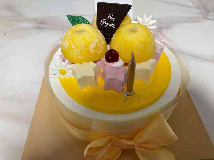 朋友推荐,巴黎贝甜芒果雪团蛋糕冰淇淋,原价268元,现价40元一个,这也