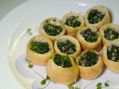 油面筋韭菜螺蛳肉-扬州香格里拉·香宫中餐厅