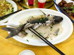 油盐蒸山坑鲩鱼-柴火农庄(东海路店)
