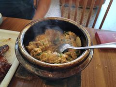 石锅鹅肝酱焗蛋-先记烧鹅王·本地粤菜(福永店)