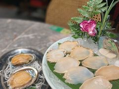 生猛鲍鱼片-禄婶鸡煲·打边炉