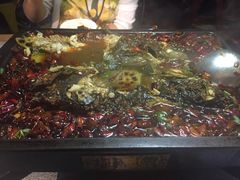 -探鱼·鲜青椒爽麻烤鱼(广州花都来又来店)