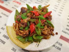 尖椒炒护心肉-吉味馆(柠溪店)