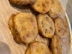 炸莲藕盒-吃饭皇帝大·土家民族菜(温州万象城店)