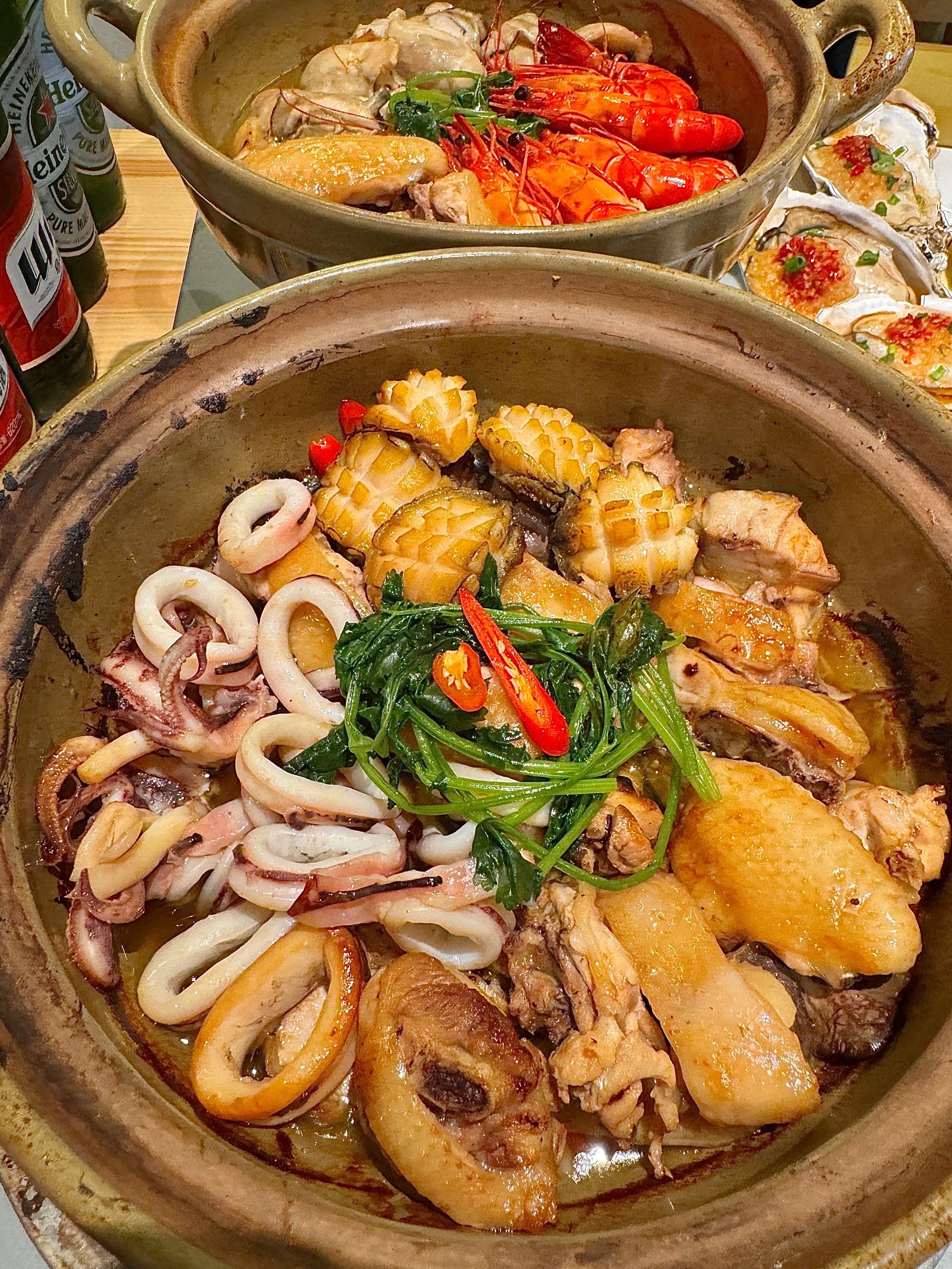 在深圳!值得反复去吃的海鲜鸡煲🥹🥹