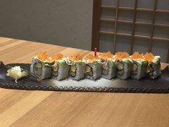 酪梨炸虾卷寿司-大岛日本料理铁板烧(南通大饭店)