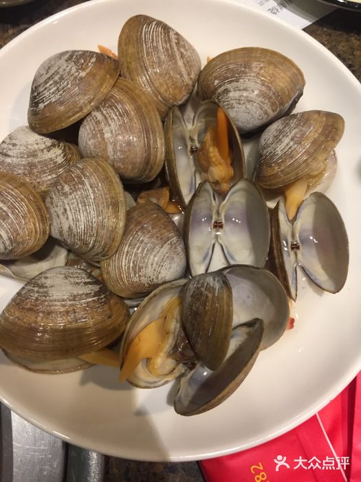 正黄旗海鲜烧烤大排档(延安路店)蚬子白灼图片