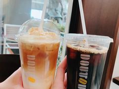 烤杏仁焦糖拿铁-DOUTOR德咖伦(吴江路店)