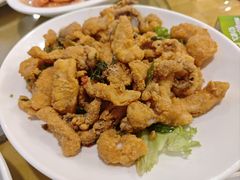 咸蛋黄鱿鱼-双天海鲜楼 · 43年老字号