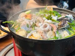 -大关领烤贝壳海鲜汤