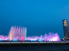 -大连星海广场音乐喷泉