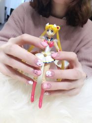 -月野兔日式美睫美甲