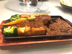 人气铁板肉汁煎豆腐-让我们见个面(祥云小镇店)