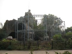 过山车轨道-北京石景山游乐园