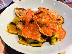 海鲜手工菠菜宽面-G+KITCHEN(龙湖狮山天街店)